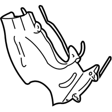 Nissan 13501-0B000 Cover Assy-Front