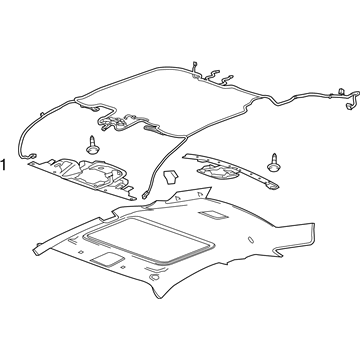 GM 23138779 Headliner