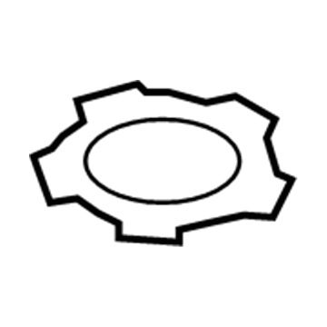 Nissan 17343-JM00A Plate-Lock, Fuel Gauge