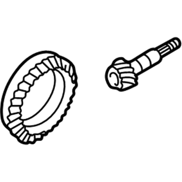 Nissan 38100-15J10 Gear Set-Final Drive