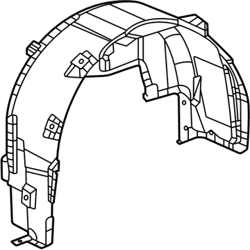 Mopar 68450818AB Shield-Splash