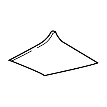 Nissan 78127-5RB0A Cover-Slide Rail, Rear Fender LH