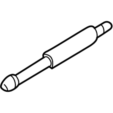 BMW 51-23-8-238-570 Gas Pressurized Spring, Hood