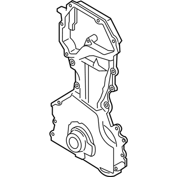 Nissan 13500-3TA2C Cover Assembly-Front, Timing Chain