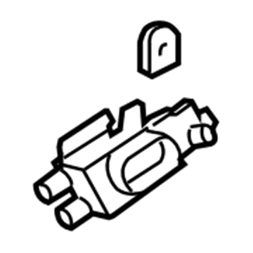 Acura 72660-SEP-A01ZA Handle Assembly, Left Rear Door Inside (Graphite Black)