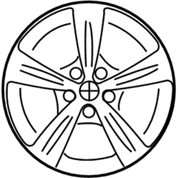 BMW 36-11-6-783-634 Light Alloy Rim