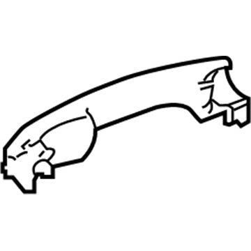 Toyota 69211-0E010-J1 Handle, Outside