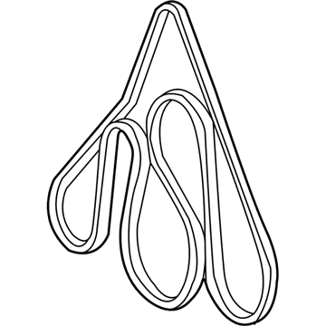 Ford F7CZ-8620-AA Alternator Belt