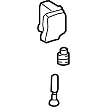 GM 16633456 Hinge, Front Side Door Upper