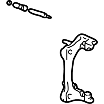 BMW 34-21-2-229-705 Calliper Carrier