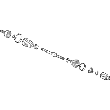 Honda 44305-T2A-A52 Shaft Assembly, R Drive