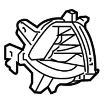 Hyundai 86564-G3020 Cover-Front Bumper Fog Lamp, RH