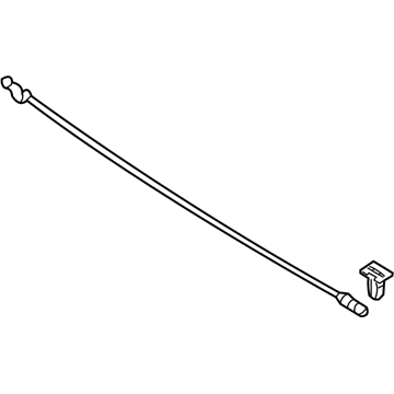 Kia 864304D000 Weatherstrip Assembly-Hood