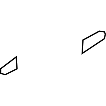 Hyundai 82653-3L000 Pad-Door Outside Handle, Front