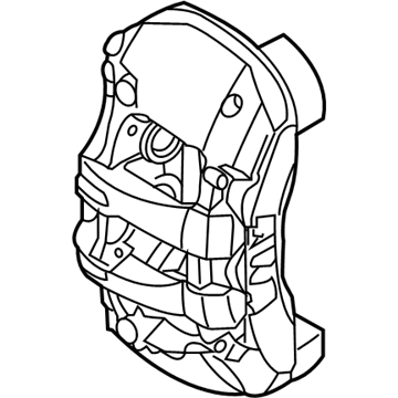 BMW 34-10-6-786-060 Front Brake-Caliper