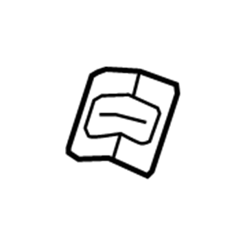 Infiniti 88623-1BA0B Cover-Rear Seat Lock, RH