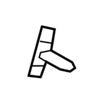 Infiniti 88642-1BA0A Striker Assy-Rear Seat, RH