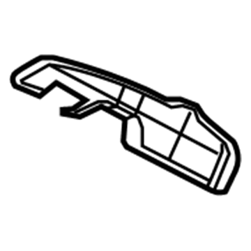 Hyundai 87177-2E000 Cover-Glass Wiring, Lower