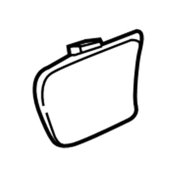 Honda 72121-T2A-A01ZA Cap, R Ins*NH167L*