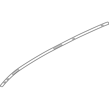 BMW 51-13-7-124-259 Roof Moulding Left