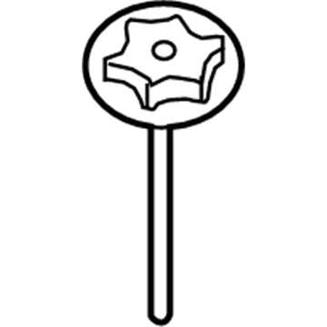 Infiniti 74810-JY00B Clamp-Spare Tire