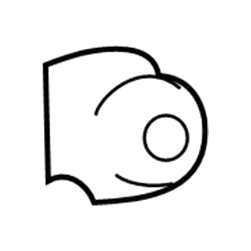 Lexus 48818-0E090 Bush, Stabilizer, Rear