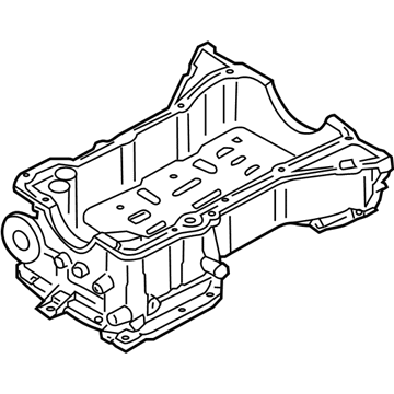 Nissan 11110-EA20A Pan Assy Oil