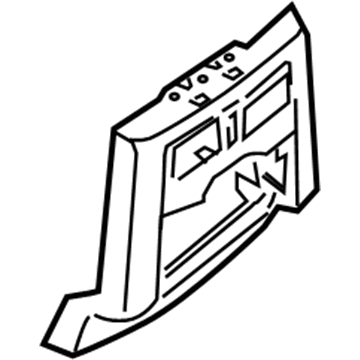 Nissan 96930-ZP16C FINISHER - Console Box