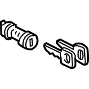 Mopar 5133521AA Cylinder-Door Lock