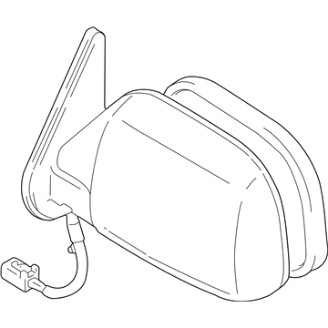 Toyota 87910-3D020-B2 Mirror Assembly