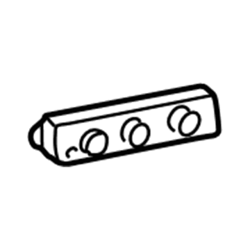 GM 15130958 Heater & Air Conditioner Control Assembly