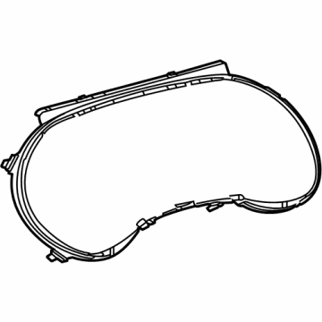 Toyota 83852-0EC40 Cluster Lens