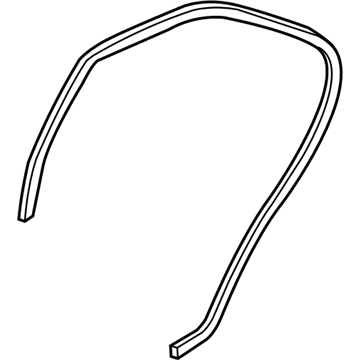 Nissan 76923-ZN50A WELT Body Side