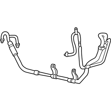 Ford 1L2Z-19D850-DA Hose & Tube Assembly