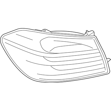 BMW 63-21-7-296-100 Rear Light In The Side Panel, Right