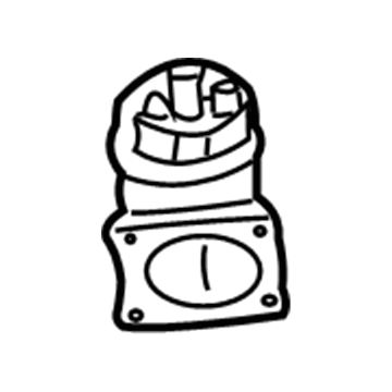 Infiniti 22680-53J01 Mass Air Flow Sensor