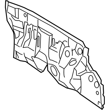 Toyota 55101-52500 Dash Panel