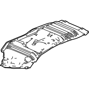 Acura 74610-TYA-A00 Ht Baffle Complete