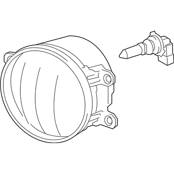 Toyota 81210-0W050 Fog Lamp