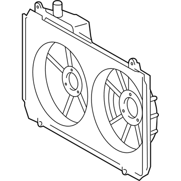 Lexus 16711-0A231 Shroud, Fan