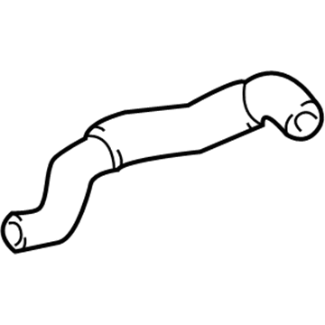 Lexus 16572-50120 Hose, Radiator, NO.2