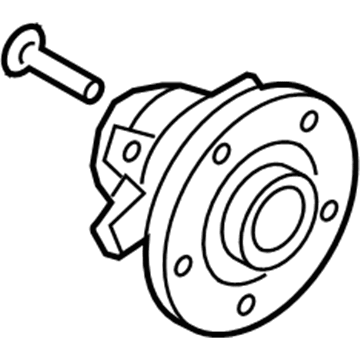 Hyundai 51750-2M000 Front Wheel Hub Assembly