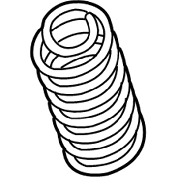 Nissan 55020-ZJ61A Spring - Rear Suspension