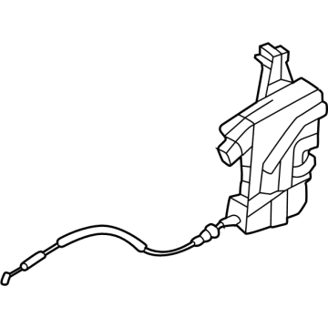 Hyundai 81320-N9010 LATCH ASSY-FRONT DOOR, RH