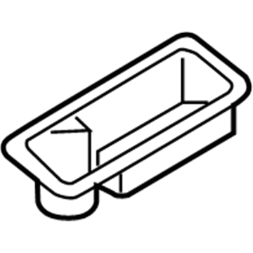 Kia 85743C5200BGG Luggage Cup Holder, Right