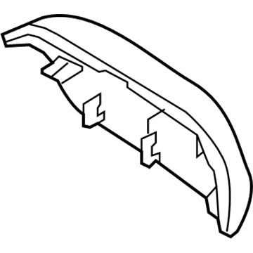 Honda 76205-SVA-A11ZG Cap, Passenger Side Housing (Galaxy Gray Metallic)