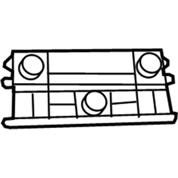 Mopar 55111804AJ Air Conditioner And Heater Control