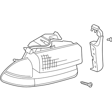 Mopar 55055110AI Lamp-Headlamp Park And Turn