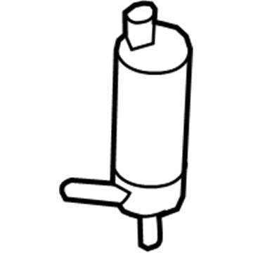 BMW 67-63-7-217-792 Washer Pump