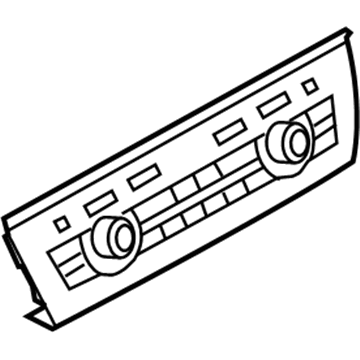 BMW 61-31-9-328-422 Repair Kit, Radio And A/C Control Panel
